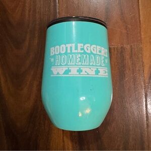 Blue Bootlegger homemade wine mug